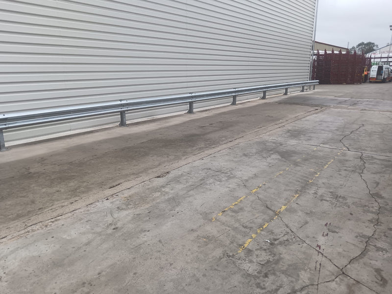 Project Spotlight: Almec Fencing Completes Armco Crash Barrier Installation for Secure Spaces in Northampton