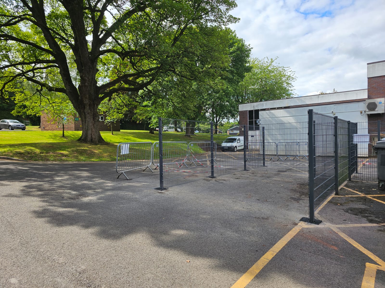 Revolutionary Protection: Almec Fencing Secures Bin Compound with Dual