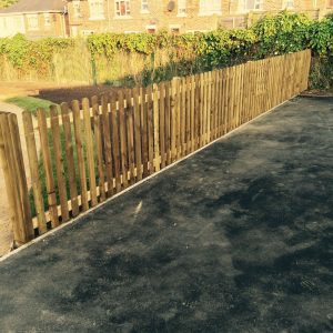 TIMBER PICKET FENCING FITTED IN DERBY