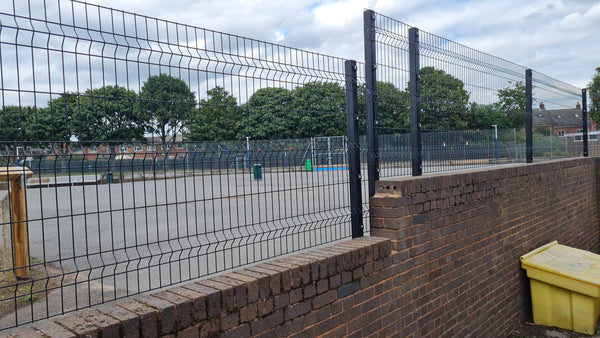 V-Mesh Fencing Supplied at Installed at School in Burntwood, Lichfield