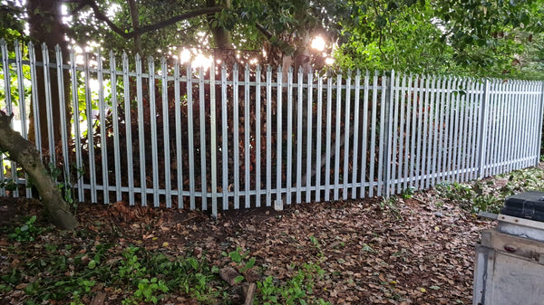 2.0m Palisade Fencing Supplied and Installed at Milton Park