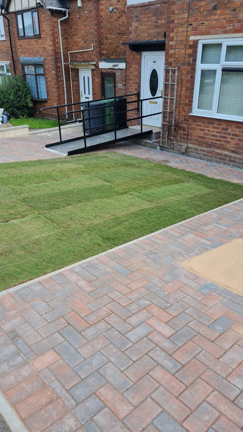 Wheelchair Ramp Installed at a home in Walsall