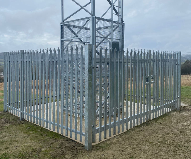 Palisade Fencing fitted in Telford, Shropshire