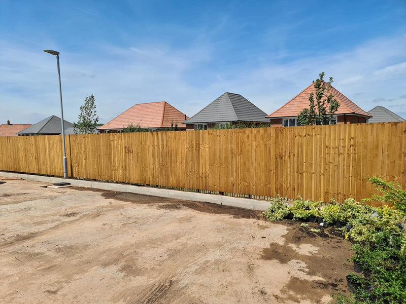 In-Situ Feather Edge Fencing Supplied and Fitted in Castle Donington, Leicestershire