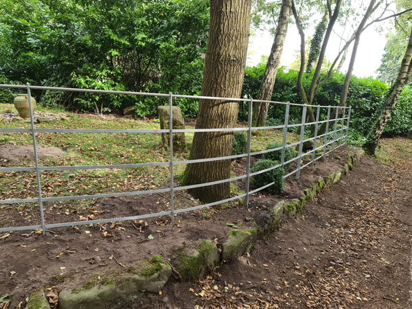 Sterndale Estate Fencing Supplied and Installed in Baldwinsgate