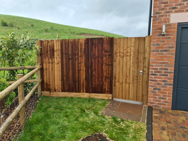 Almec Fencing Transforms a Picturesque Spot in Cheddleton with Stunning Closeboard Fencing and Feather Edge Boarding