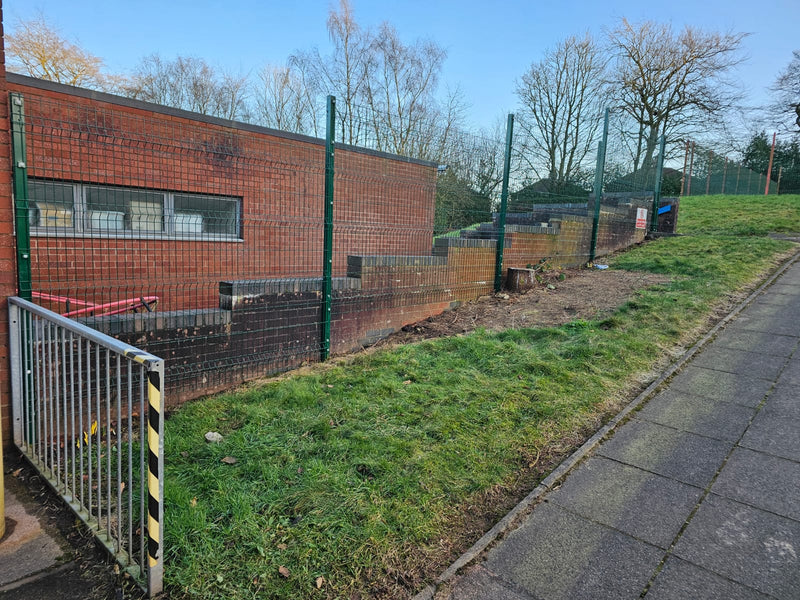 Almec Fencing Enhances Safety at Cheddleton School with V Defence Mesh Installation