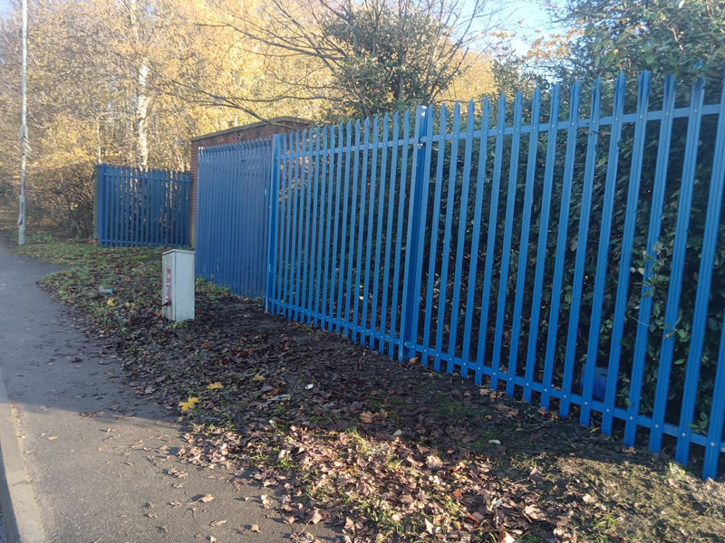 Palisade Fencing Installation at Applied Nutrition, Liverpool