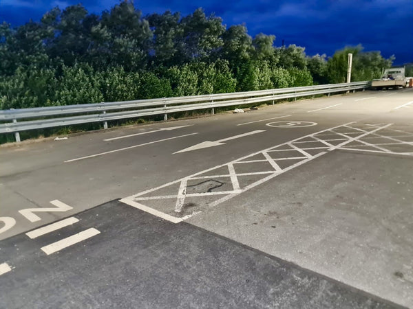 Double Height Armco Barrier Supplied & Installed for Asda in Rhyll