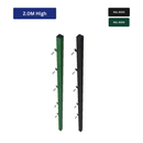2.0m High Post & Fixings For Mesh Security Fencing