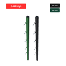 2.4m High Post & Fixings For Mesh Security Fencing