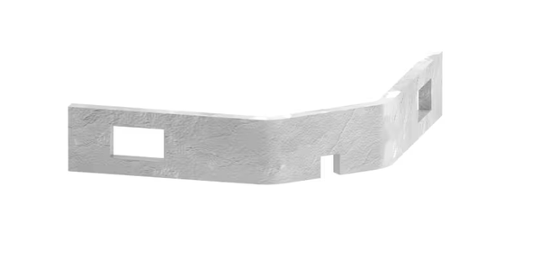 Corner Fishplate For Palisade Fencing
