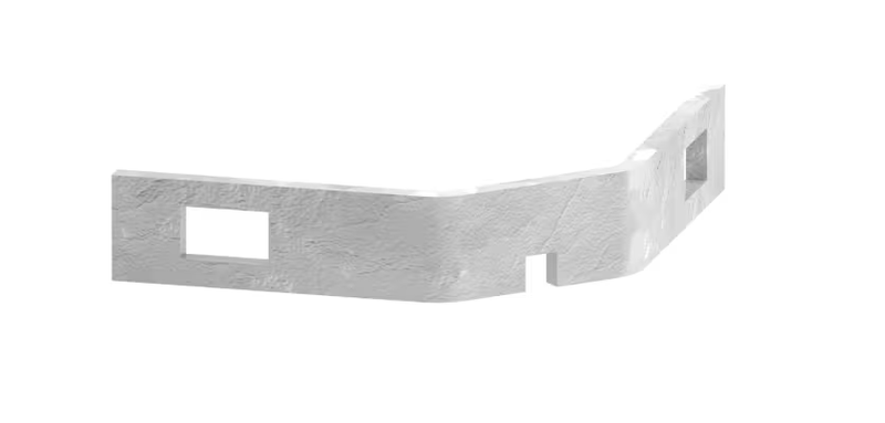 Corner Fishplate For Palisade Fencing