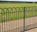 Interlaced Bow Top Fencing