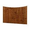Scolloped Closeboard Fence Panel