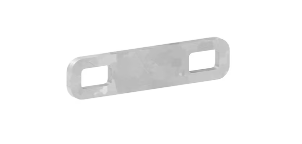 Straight Fishplate For Palisade Fencing