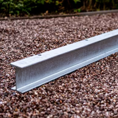 1200MM Armco Dig In RSJ Post - Galvanised (127 x 76MM)