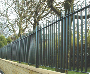 CUSTOMISED RAILINGS | Almec Fencing | UK Suppliers & Erectors of Domestic & Industrial Fencing