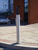 Flat Top Stainless Steel Bollard