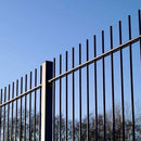 VERTICAL BAR RAILINGS | Almec Fencing | UK Suppliers & Erectors of Domestic & Industrial Fencing