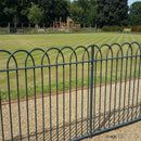 INTERLACED BOW TOP FENCING | Almec Fencing | UK Suppliers & Erectors of Domestic & Industrial Fencing