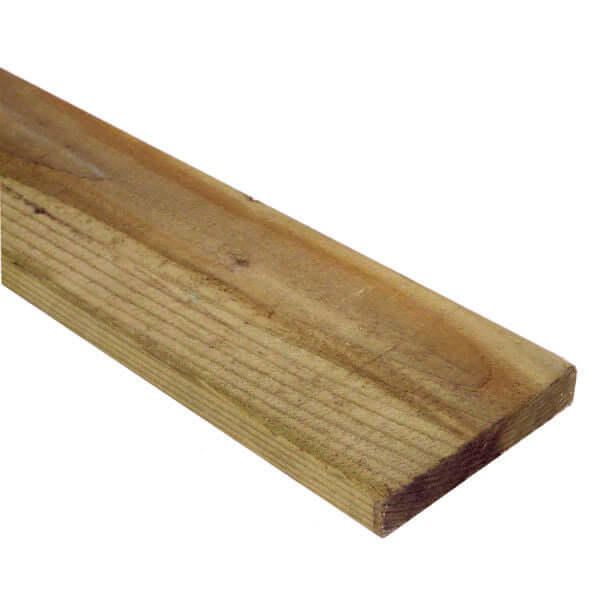 4" x 1" (100mm x 22mm) Pressure Treated Timber Boards (6FT)