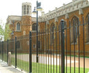VERTICAL BAR RAILINGS | Almec Fencing | UK Suppliers & Erectors of Domestic & Industrial Fencing